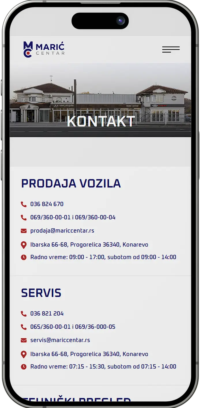 Maric centar mob